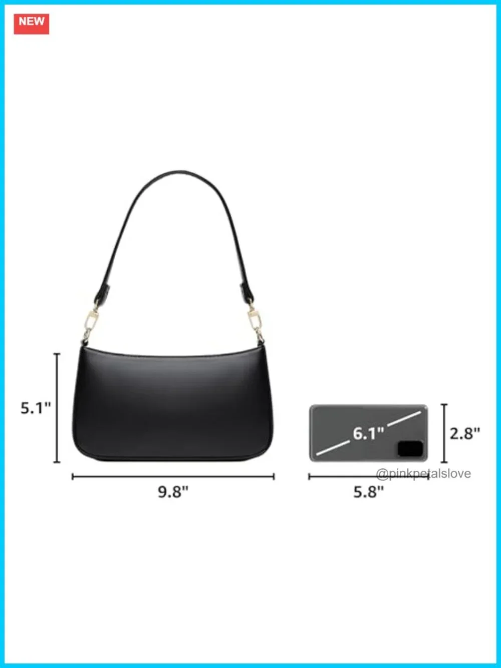 Retro Vegan Leather Hobo Shoulder Bag with Zipper Closure